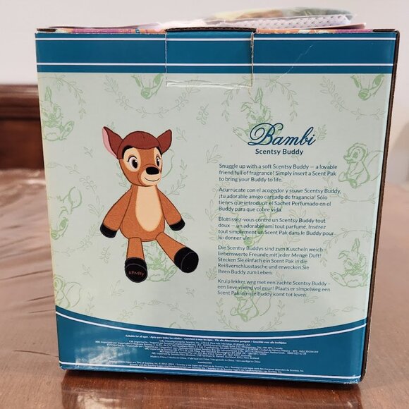 Scentsy Disney Buddy Bambi New in Box with new scent pack - Picture 3 of 3